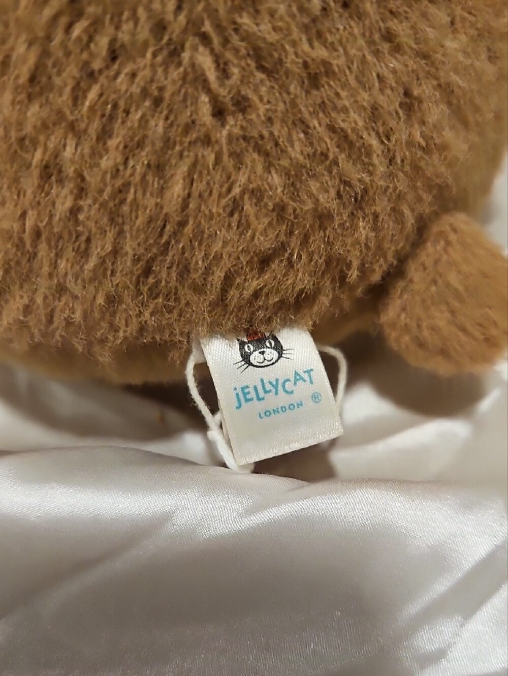 Jellycat Brown and Cream Hamster Plush - Picture 2 of 7